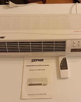 Termoventilatore da parete Zephir.