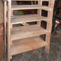 scaffale/libreria in legno diabete
