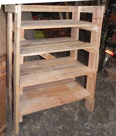 scaffale/libreria in legno diabete
