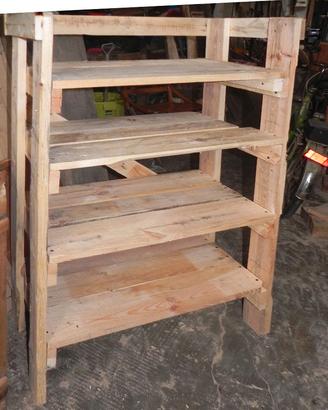 scaffale/libreria in legno diabete