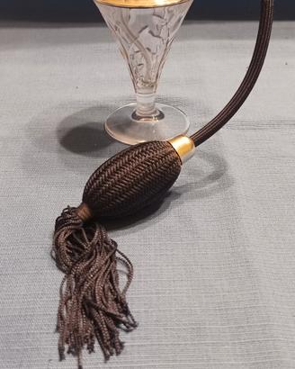 Elegante Profumatore in Cristallo e Argento 925 