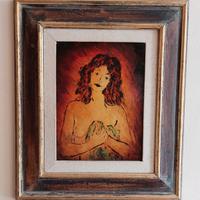 Quadro dell'artista Sergio Bizzarri del 1986