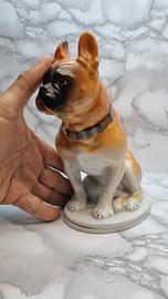 Cane Bulldog in ceramica cm 21