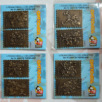 90 anni Topolino - francobolli in metallo