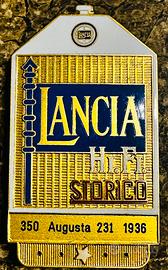 Stemma placca radiatore Lamcia Augusta