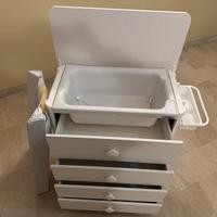 Fasciaotoi completo di cassettiera e vaschetta