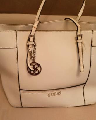 Borsa bianca Guess