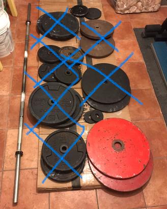 Dischi in ghisa 25kg powerlifting weightlifting