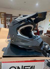casco nero ONEAL 2SRS helmet