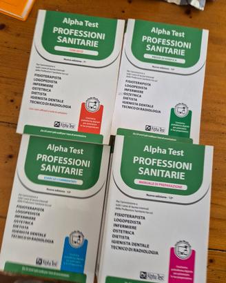 Libri Alpha Test Professioni sanitarie 