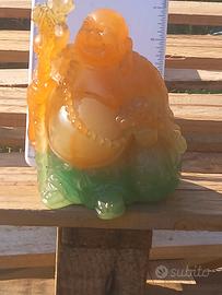 Statuetta Buddha Sorridente (Budai) - Effetto Piet