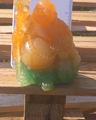 Statuetta Buddha Sorridente (Budai) - Effetto Piet