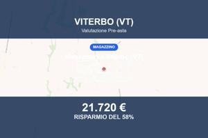 Immobile in asta di 190 m² a Viterbo