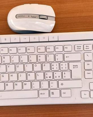Stock Tastiere e Mouse con filo e wi-fi