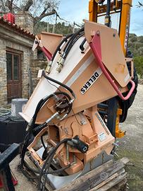Cippatrice a disco DELEKS DK 1500 per trattore