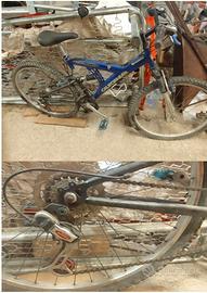Mtb Shimano, panca, cyclette, rullo, pesi, omaggi