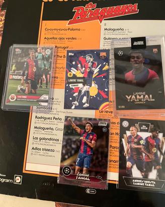 Yamal toops carte edizione limitata