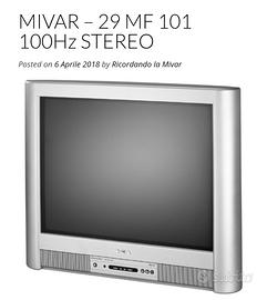 Televisione Mivar usata pochissimo - Audio/Video In vendita a Imperia