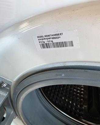 Lavasciuga Samsung 9 kg Lavaggio / 6 kg Asciugatur