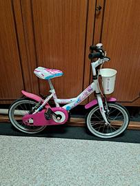 Bicicletta per bambina Lombardo con campanello