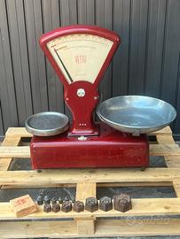 Bilancia d'epoca Vetta Macchi anni 50 + pesi