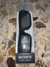 Occhiali 3D Sony attivi, ricaricabili, TGD-BR250