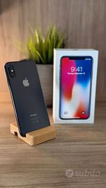 Iphone X Nero 256GB Batteria Nuova