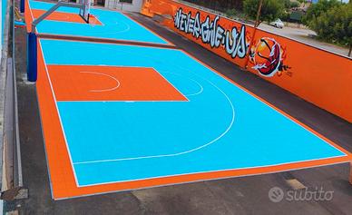Pavimentazione Campo da Basket 3x3 Omologato FIBA