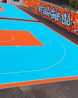 Pavimentazione Campo da Basket 3x3 Omologato FIBA