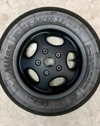 Coppia Cerchi Zip Sp Grimeca Piaggio Mk2 Mitas