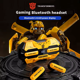 Cuffie Bluetooth Wireless Transformers Bumblebee