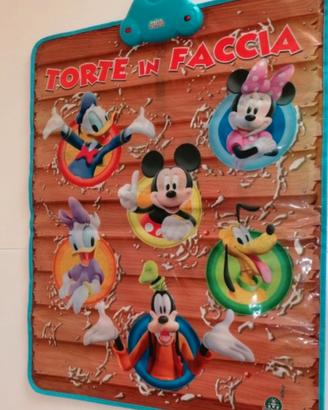 gioco torte in faccia disney