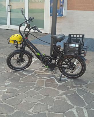 Bici elettrica pieghevole 