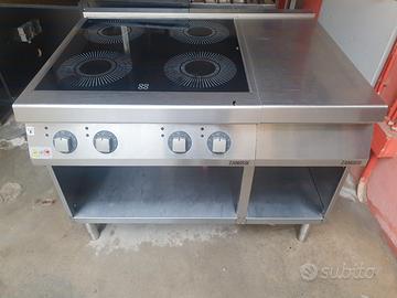 Cucina professionale zanussi induzione