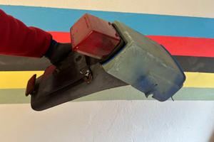 YAMAHA TENERE' XT 600 Z CODA POSTERIORE + FARO + P