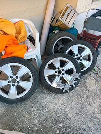 cerchi originali audi A3+pneumatici 