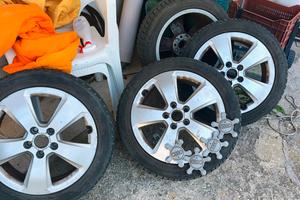 cerchi originali audi A3+pneumatici 