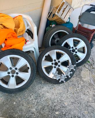 cerchi originali audi A3+pneumatici 