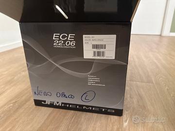 Casco JFM nero opaco omologato