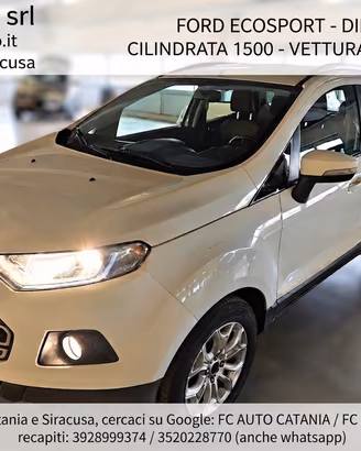 Ford EcoSport 1.5 TDCi 95 CV Titanium 2017