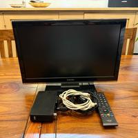 Televisione Toshiba LCD 19 pollici e decoder