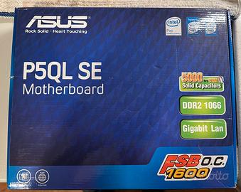 Intel Quad Core Q6600 + Scheda madre Asus P5QL SE