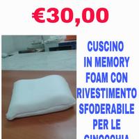 Cuscino in memory foam per ginocchia