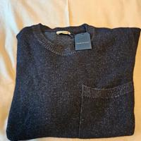 Girocollo Cachemire Anto Napoli Tg S blu 