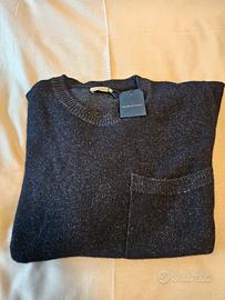 Girocollo Cachemire Anto Napoli Tg S blu 