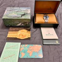 Rolex Air-King Ref. 14000 Blue Dial Full Set 1997