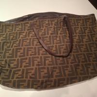 Borsa shopping fendi tela