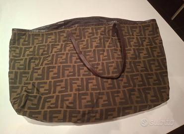 Borsa shopping fendi tela