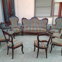 Soggiorno antico vintage