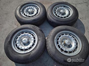 Cerchi In Lega Da 14" Per Mercedes R107 - W123 SEC